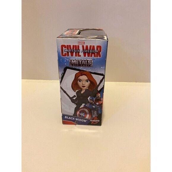 2016 Marvel Civil War Black Widow Metals Die Cast 4-inch Figurine by Jada Toys - Picture 4 of 5